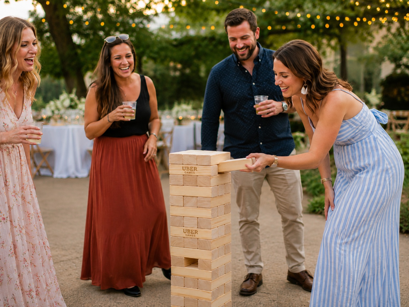 XXL Jenga Maier Eventverleih